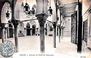 ALGER - PALAIS DU GOUVERNEUR - INTERIEUR - 1907